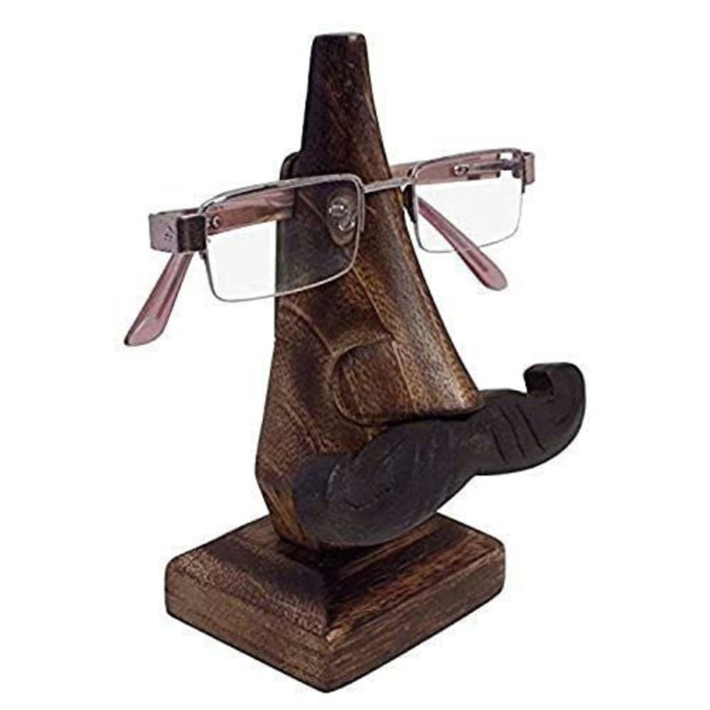 Specs stands/_Wooden_Nose_Shaped_Specs_Holder 7.png